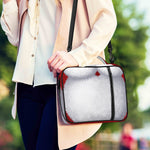 Santa Claus Beard Print Shoulder Strap Bible Bag