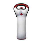 Santa Claus Beard Print Single Neoprene Wine Tote