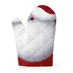 Santa Claus Beard Print Single Oven Mitt