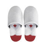 Santa Claus Beard Print Slippers
