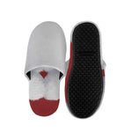 Santa Claus Beard Print Slippers