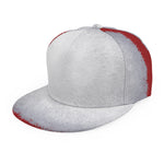 Santa Claus Beard Print Snapback Cap