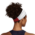Santa Claus Beard Print Sports Headband