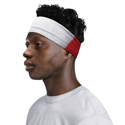 Santa Claus Beard Print Sports Headband