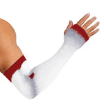 Santa Claus Beard Print Sun Protection Arm Sleeves