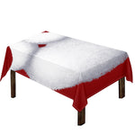Santa Claus Beard Print Tablecloth