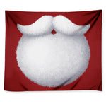 Santa Claus Beard Print Tapestry