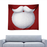 Santa Claus Beard Print Tapestry
