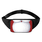 Santa Claus Beard Print Waist Bag
