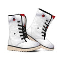 Santa Claus Beard Print Winter Boots