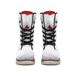 Santa Claus Beard Print Winter Boots