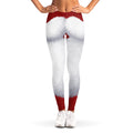 Santa Claus Beard Print Women's Leggings