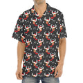 Santa Claus Deer Pattern Print Aloha Shirt