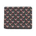 Santa Claus Deer Pattern Print Bifold Wallet