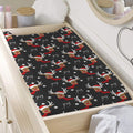 Santa Claus Deer Pattern Print Changing Pad Cover