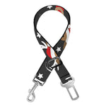 Santa Claus Deer Pattern Print Dog Seat Belt