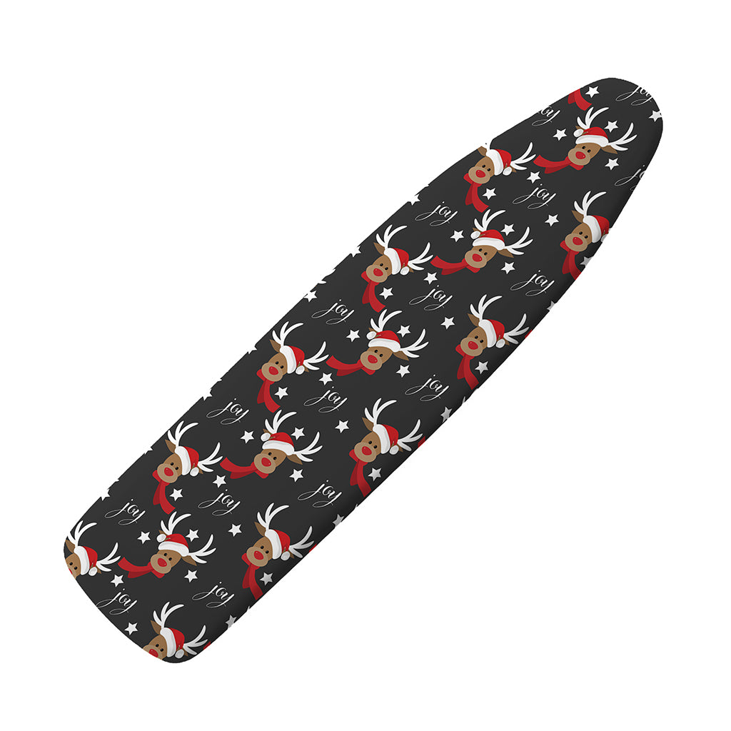 Santa Claus Deer Pattern Print Ironing Board Cover