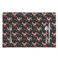 Santa Claus Deer Pattern Print Placemat