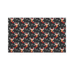 Santa Claus Deer Pattern Print Polyester Flag