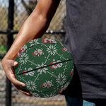 Santa Claus Knitted Pattern Print Basketball