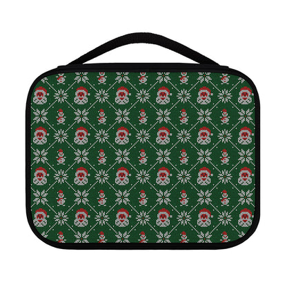 Santa Claus Knitted Pattern Print Classic Bible Case