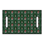 Santa Claus Knitted Pattern Print Golf Cart Seat Cover