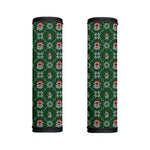 Santa Claus Knitted Pattern Print Handle Covers