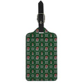 Santa Claus Knitted Pattern Print Luggage Tag