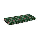 Santa Claus Knitted Pattern Print Piano Keyboard Cover