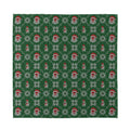 Santa Claus Knitted Pattern Print Silk Bandana