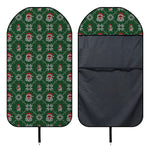Santa Claus Knitted Pattern Print Waterproof Car Seat Cover