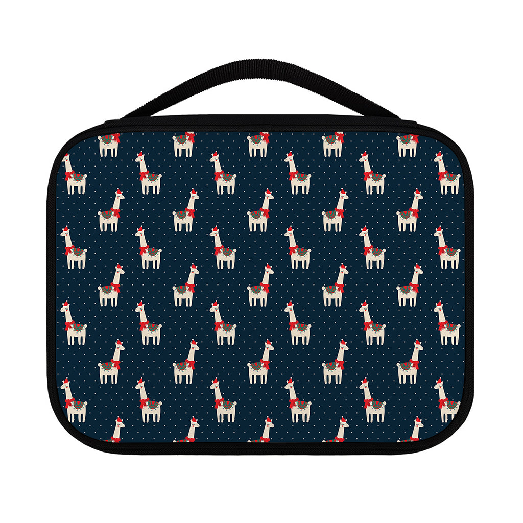 Santa Claus Llama Xmas Pattern Print Classic Bible Case