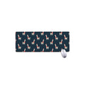 Santa Claus Llama Xmas Pattern Print Extended Mouse Pad