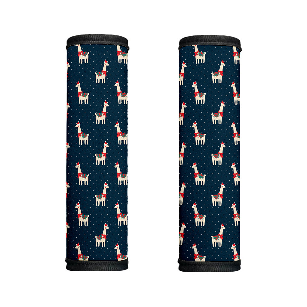Santa Claus Llama Xmas Pattern Print Handle Covers