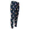 Santa Claus Llama Xmas Pattern Print Men's Compression Pants