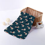 Santa Claus Llama Xmas Pattern Print Towel