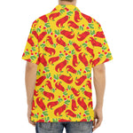 Santa Claus T-Rex Christmas Dino Print Aloha Shirt
