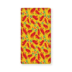 Santa Claus T-Rex Christmas Dino Print Baby Crib Sheet