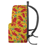 Santa Claus T-Rex Christmas Dino Print Backpack