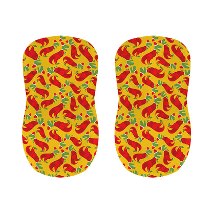 Santa Claus T-Rex Christmas Dino Print Bar Stool Covers