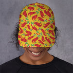 Santa Claus T-Rex Christmas Dino Print Baseball Cap