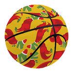 Santa Claus T-Rex Christmas Dino Print Basketball