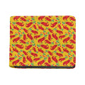 Santa Claus T-Rex Christmas Dino Print Bifold Wallet