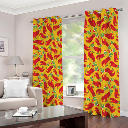 Santa Claus T-Rex Christmas Dino Print Blackout Grommet Curtains