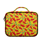 Santa Claus T-Rex Christmas Dino Print Briefcase Bible Bag