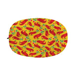 Santa Claus T-Rex Christmas Dino Print Car Side Mirror Covers