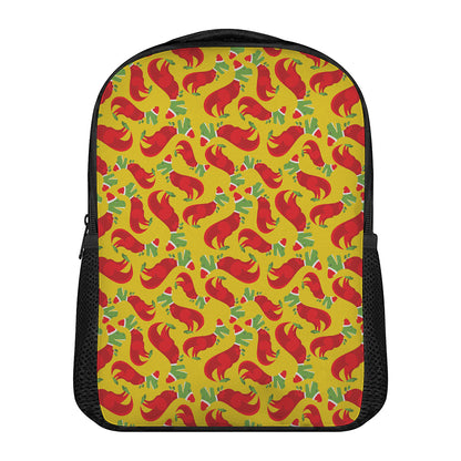 Santa Claus T-Rex Christmas Dino Print Casual Backpack