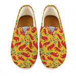 Santa Claus T-Rex Christmas Dino Print Casual Shoes