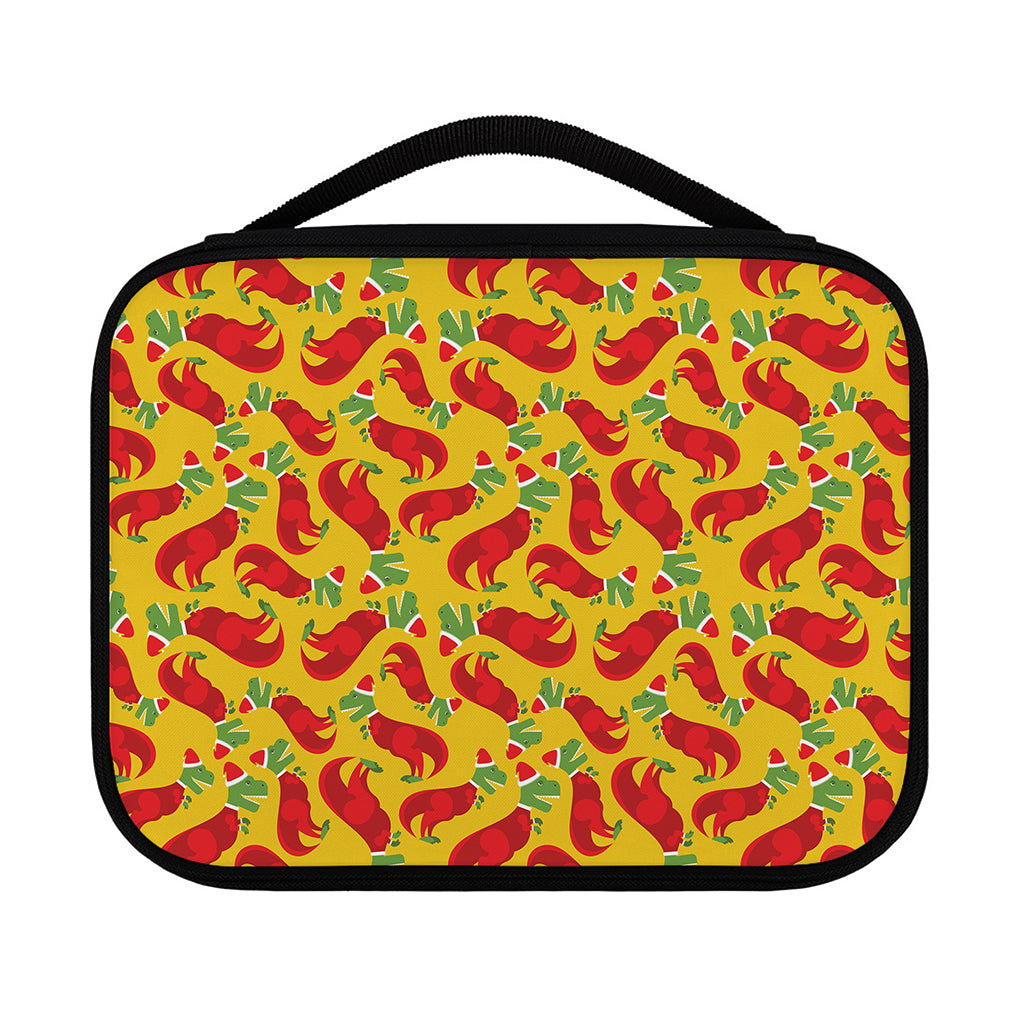 Santa Claus T-Rex Christmas Dino Print Classic Bible Case