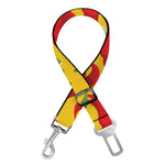 Santa Claus T-Rex Christmas Dino Print Dog Seat Belt